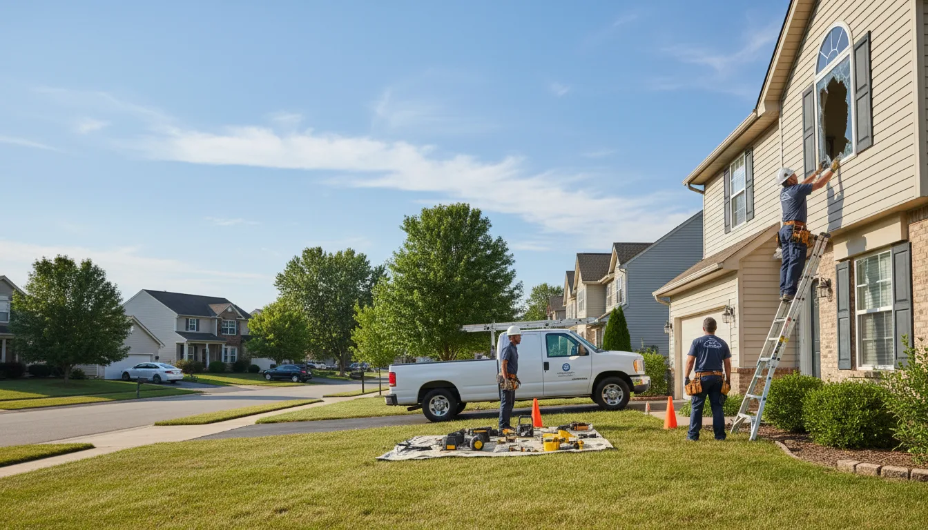 Expert window installer providing residential service in Lohn, TX